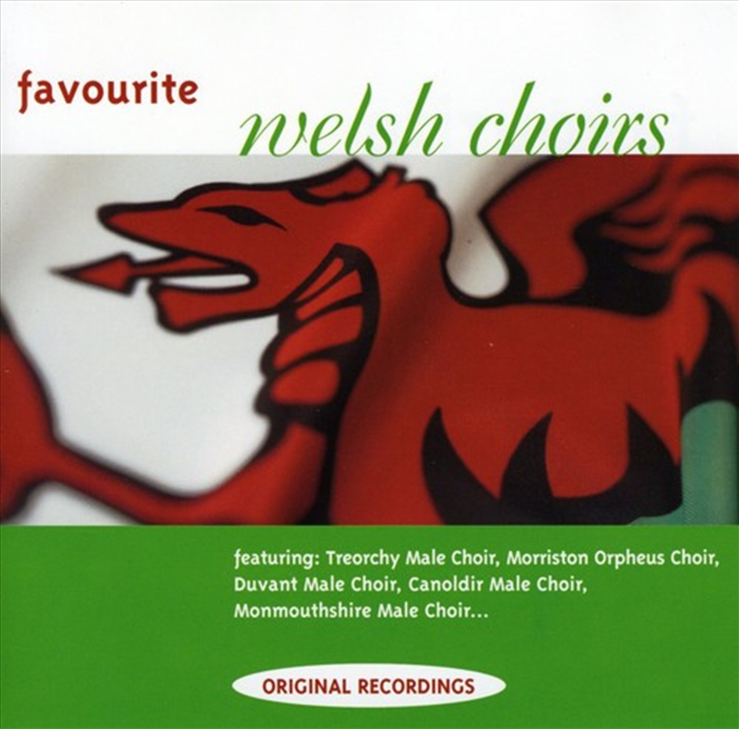 Favourite Welsh Choirs/Product Detail/Various