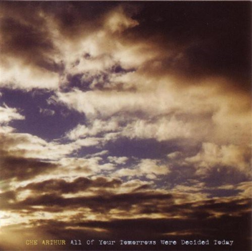 All Of Your Tomorrows Were Decided Today/Product Detail/Rock/Pop