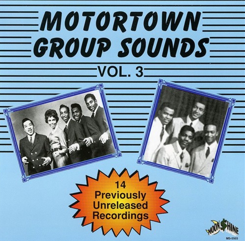 Motortown Group Sounds: Vol3/Product Detail/Various