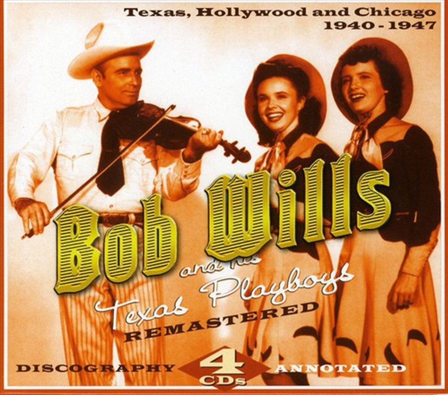 1940-1947 Texas Hollywood: 4cd/Product Detail/Music