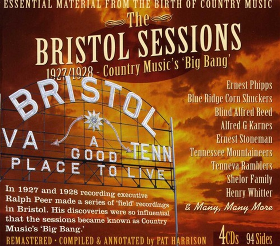 Bristol Sessions 1927-28/Product Detail/Compilation