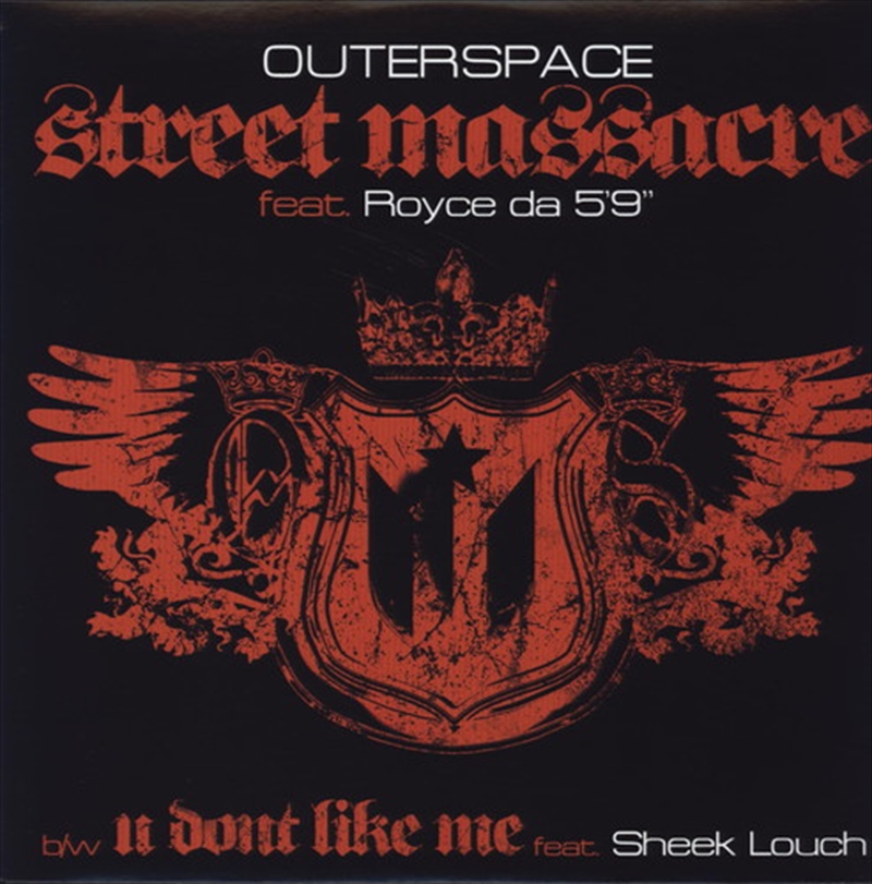 Street Massacre And U Dont Like Me Featuring Sheek Louch/Product Detail/Rap/Hip-Hop/RnB