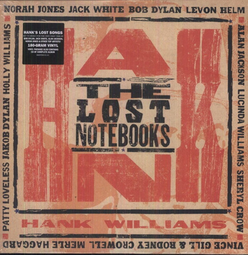 Lost Notebooks Of Hank Williams/Product Detail/Country