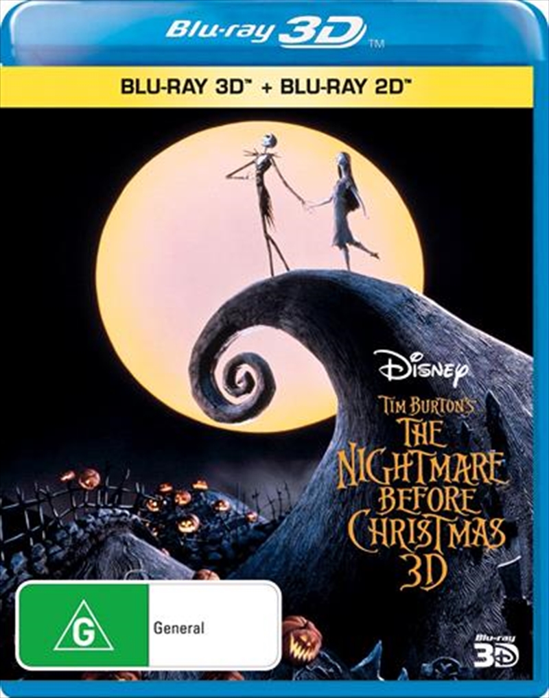Nightmare Before Christmas  3D + 2D Blu-ray, The/Product Detail/Movies