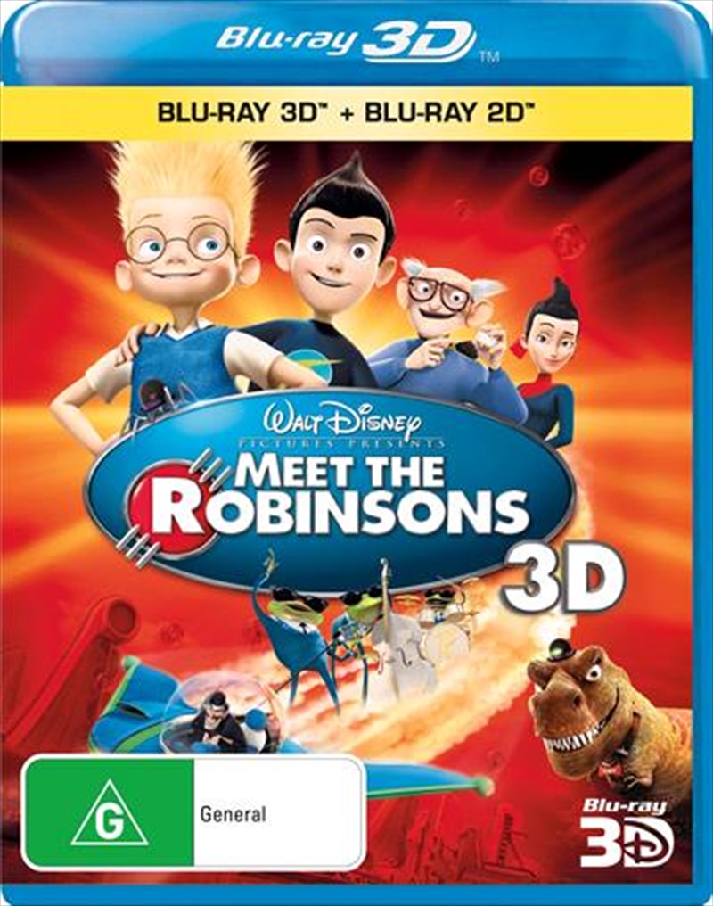 Meet The Robinsons  3D + 2D Blu-ray/Product Detail/Animated