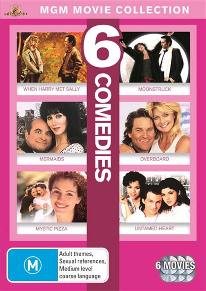 Girl Comedies - Overboard / When Harry Met Sally / Mystic Pizza / Mermaids / Umtamed Heart / Moonstr/Product Detail/Comedy