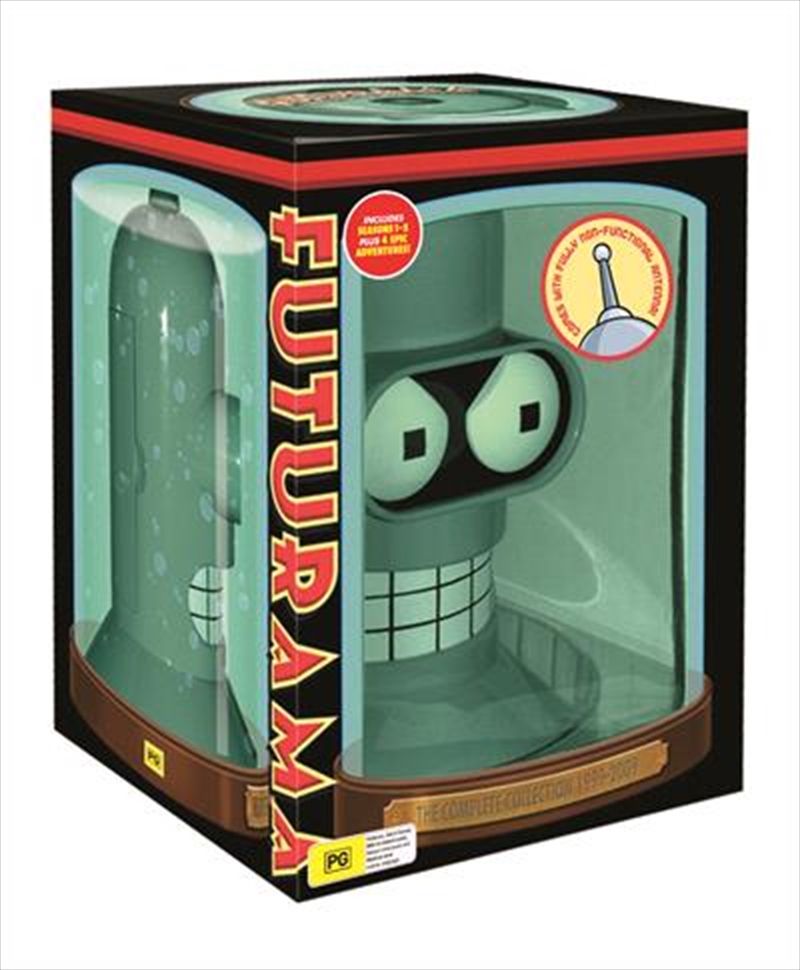 Futurama - Season 1-5  Boxset - Plus DTV 1-4 With Benders Head Packaging/Product Detail/Animated