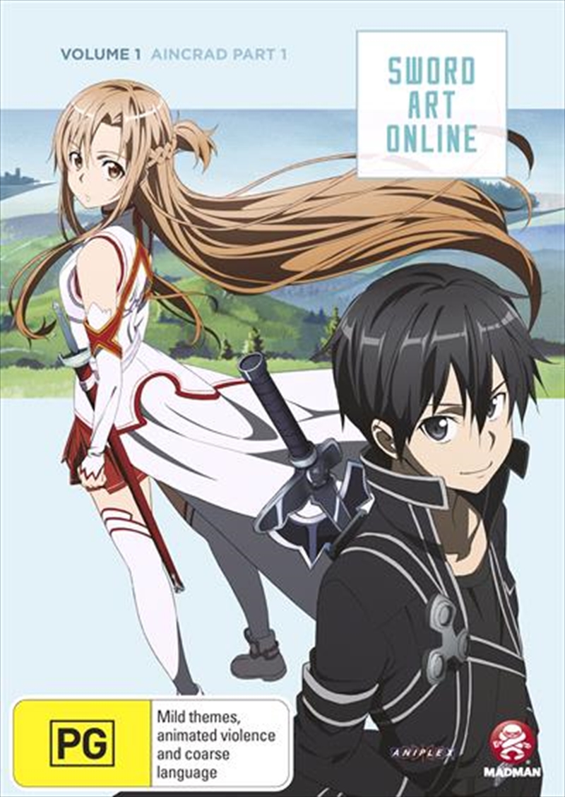 Sword Art Online - Aincrad - Vol 1 - Part 1 - Eps 1-7 | DVD