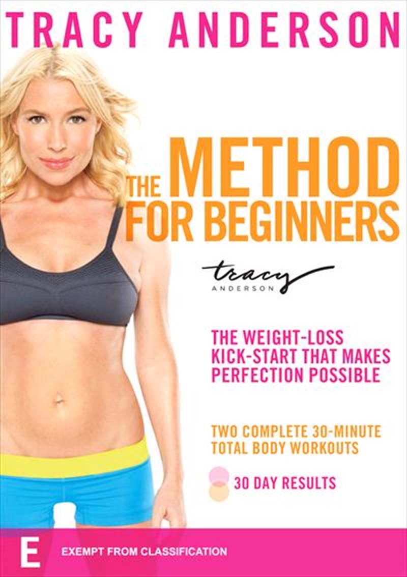 Tracy Anderson: The Method For Beginners/Product Detail/Health & Fitness