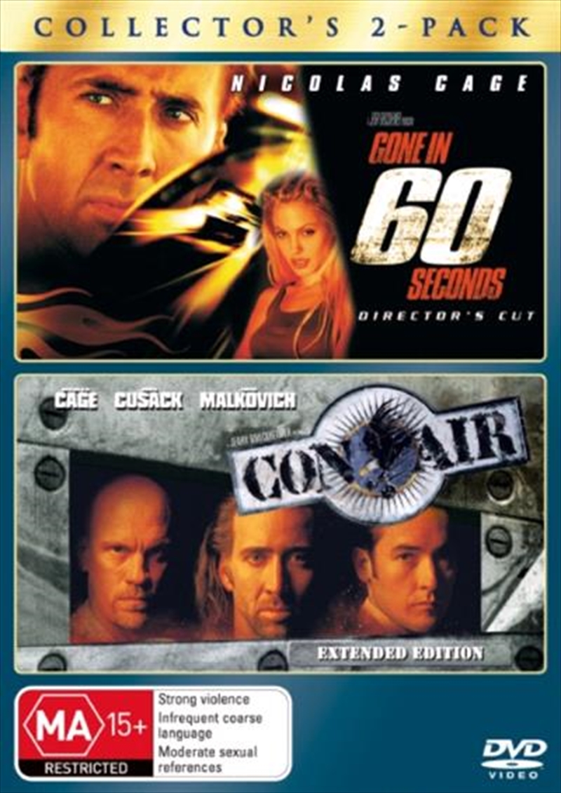 Gone In 60 Seconds  / Con Air/Product Detail/Thriller