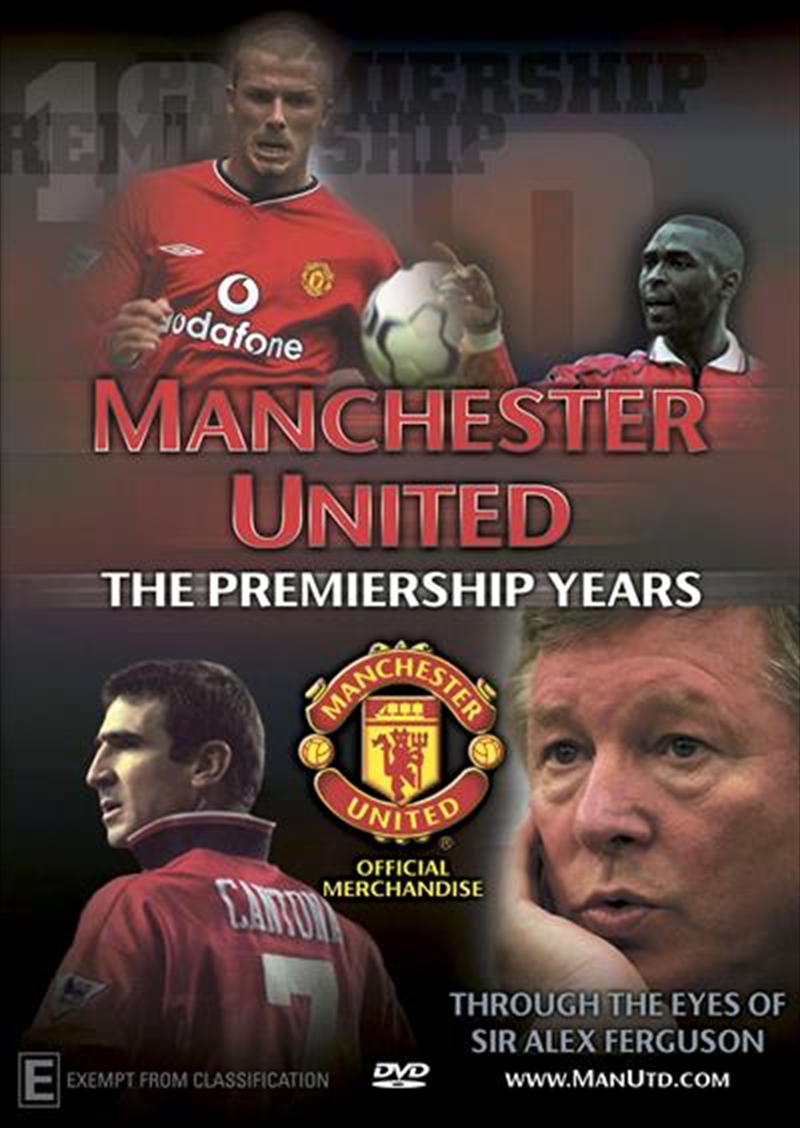 Manchester United - The Premiership Years Sport, DVD | Sanity