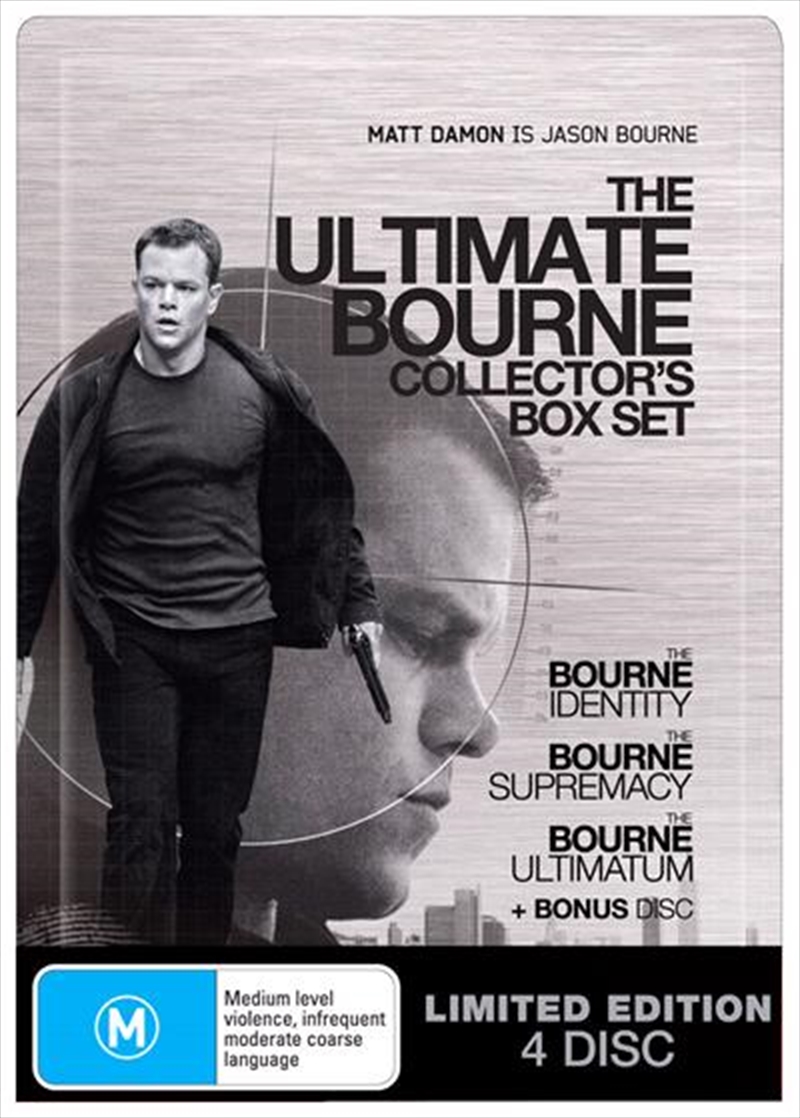 Ultimate Bourne Collector's Boxset - The Bourne Identity / The Bourne Supremacy / The Bourne Ultimat/Product Detail/Action