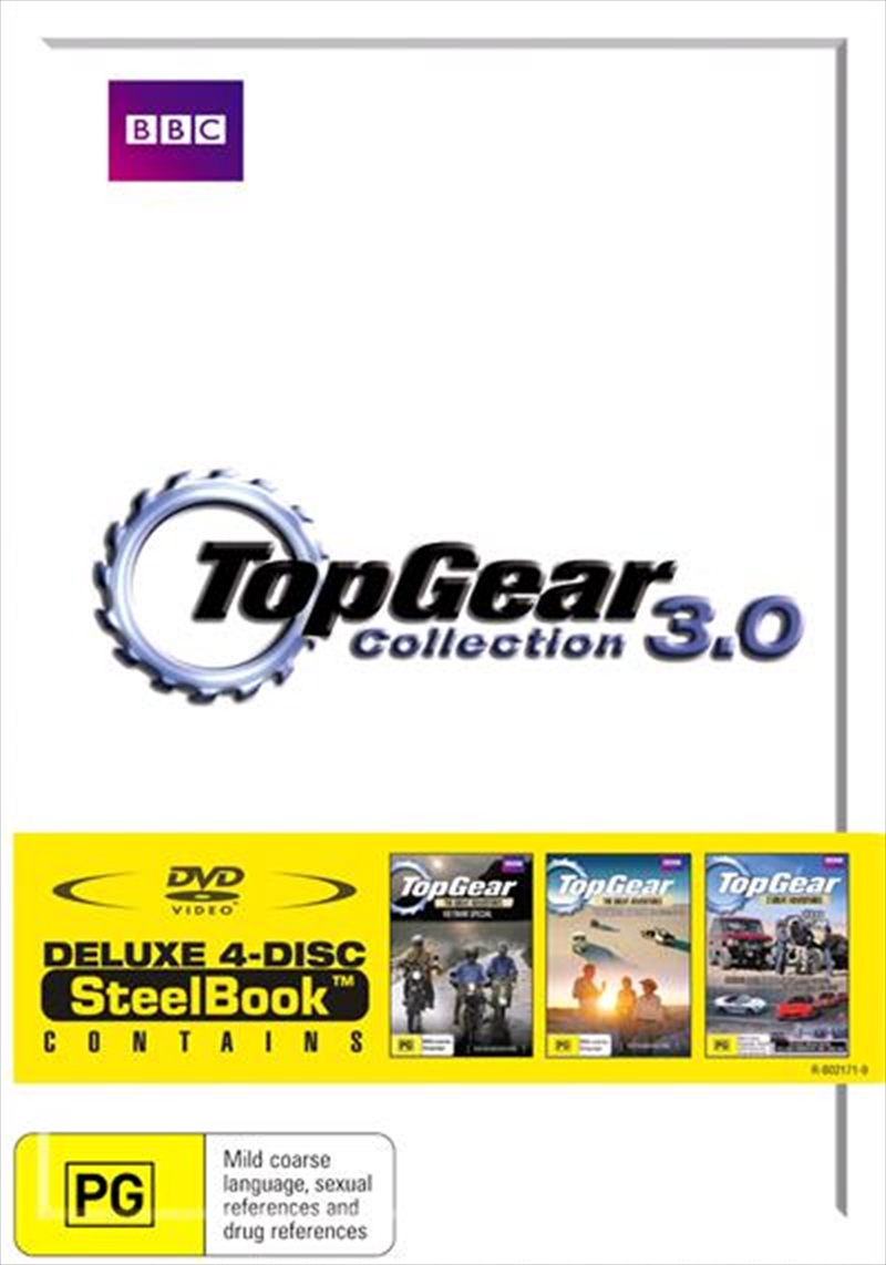 Buy Top Gear Collection 3 (Steelbook) on DVD On Sale Now With Fast