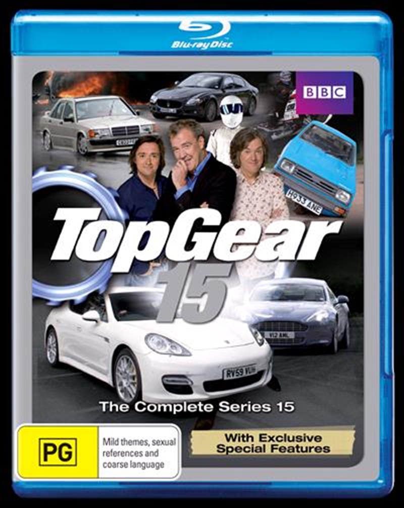 Buy Top Gear The Complete Series 15 (Steel Book) BLURAY Online Sanity