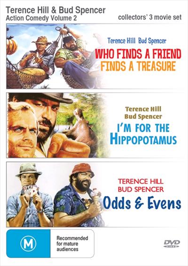 Terrence Hill and Bud Spencer Action Comedy - Vol 2  Triple Pack/Product Detail/Action