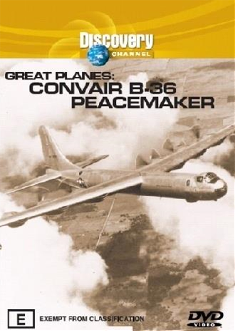 Great Planes - Convair B-36 Peacemaker/Product Detail/Discovery Channel