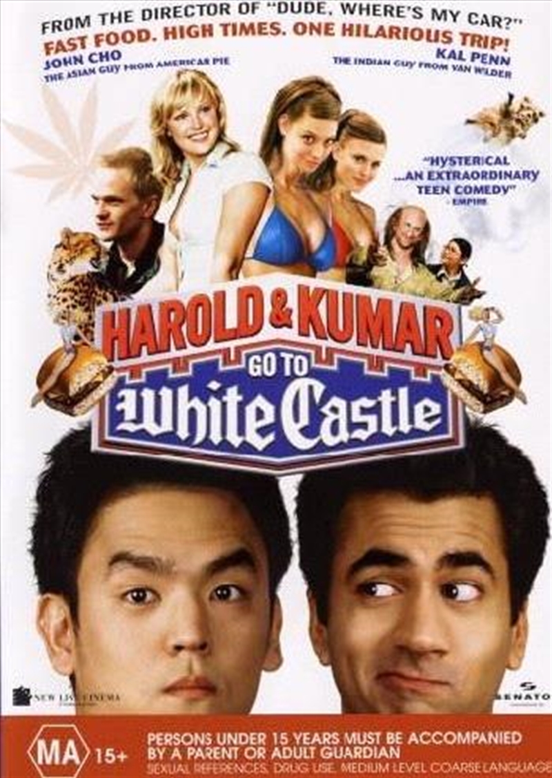 Buy Harold And Kumar Go To White Castle Dvd Online Sanity