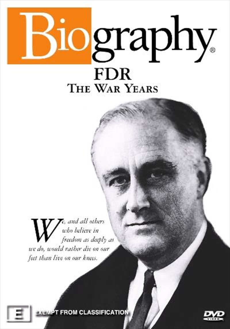 History Channel - FDR - The War Years/Product Detail/Documentary