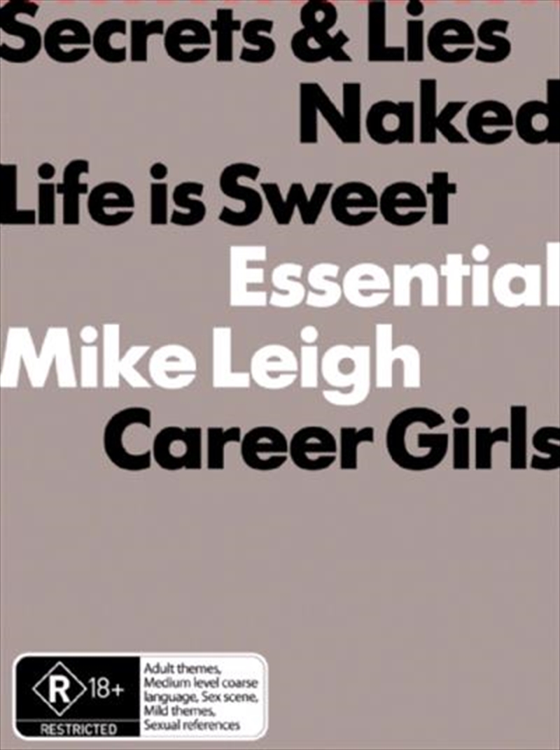 Essential Mike Leigh Box Set/Product Detail/Drama