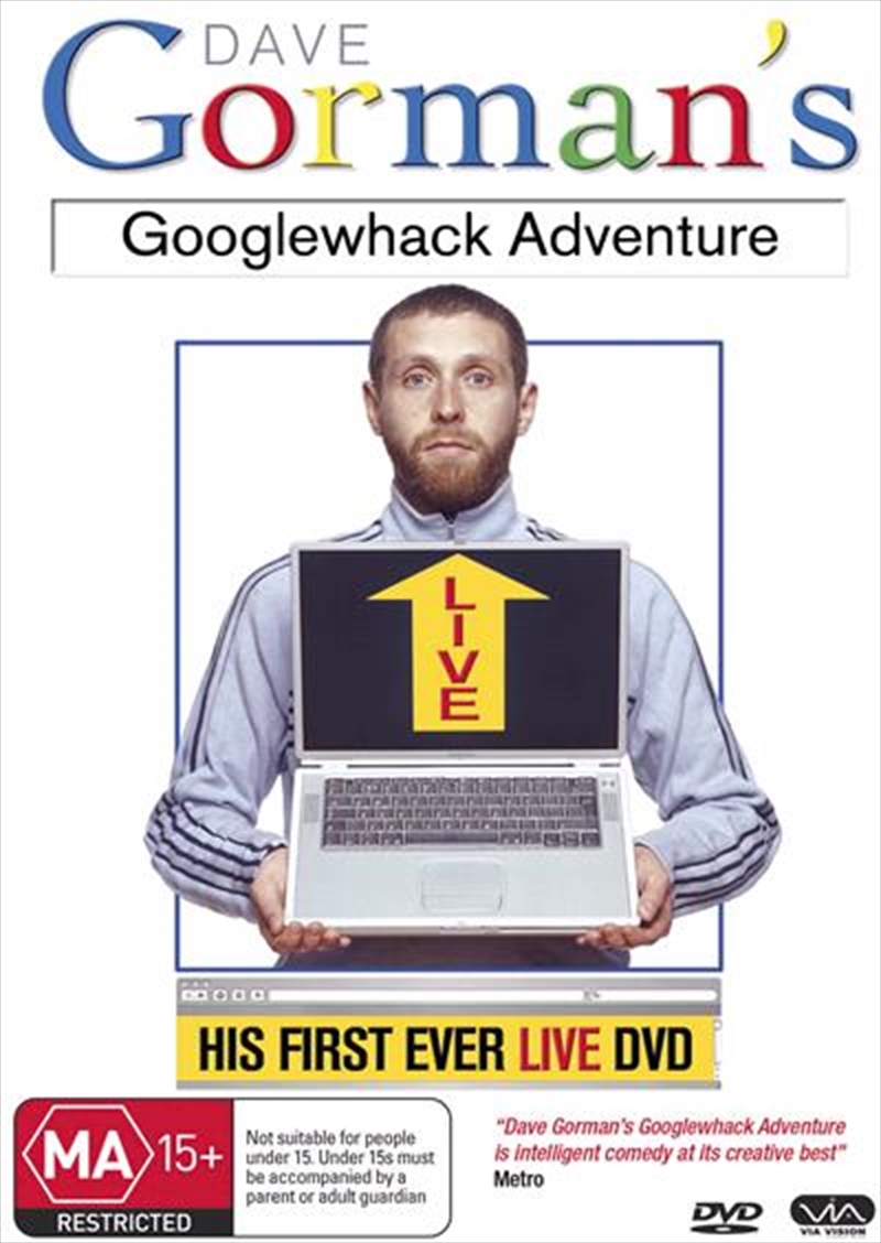Dave Gorman's Googlewhack Adventure: Live/Product Detail/Standup Comedy