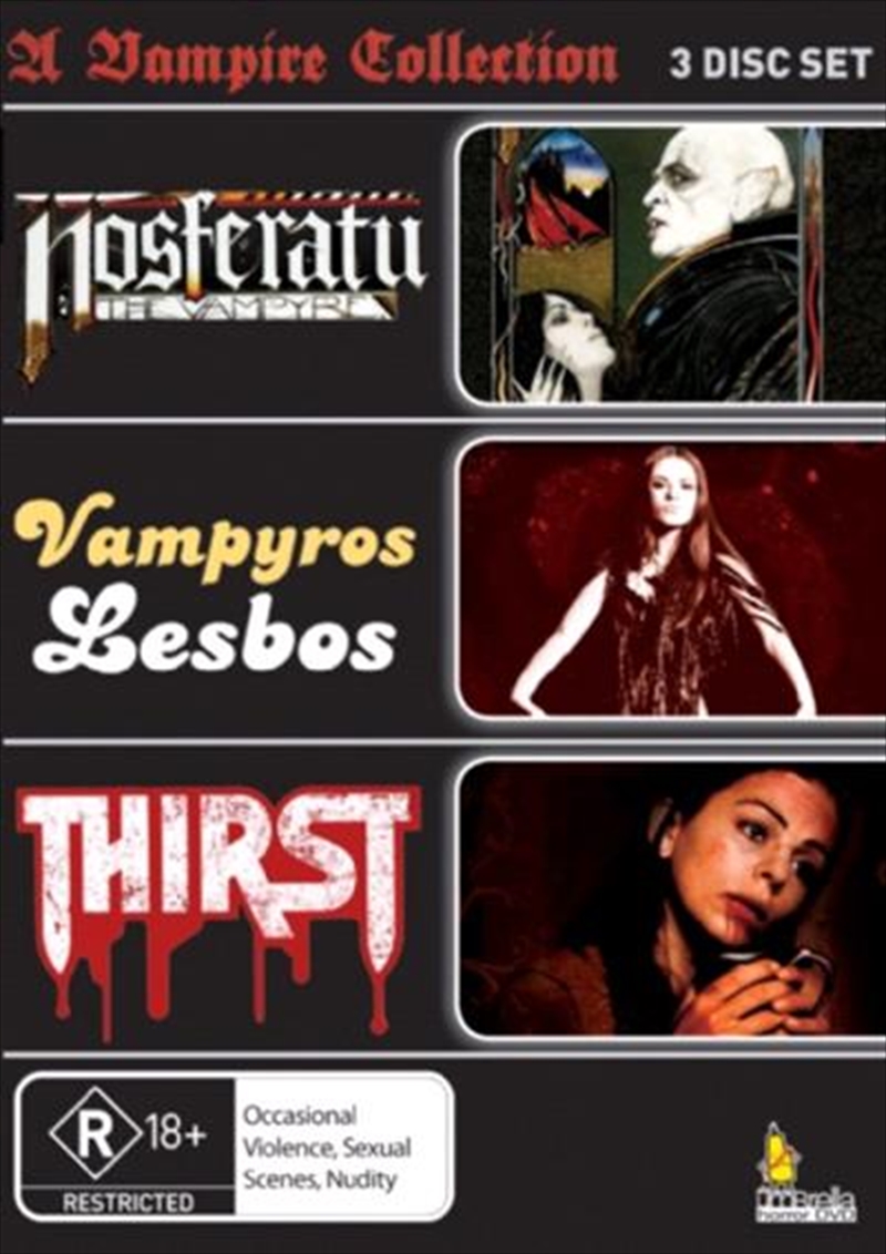 Nosferatu / Vampyros Lesbos / Thirst/Product Detail/Horror