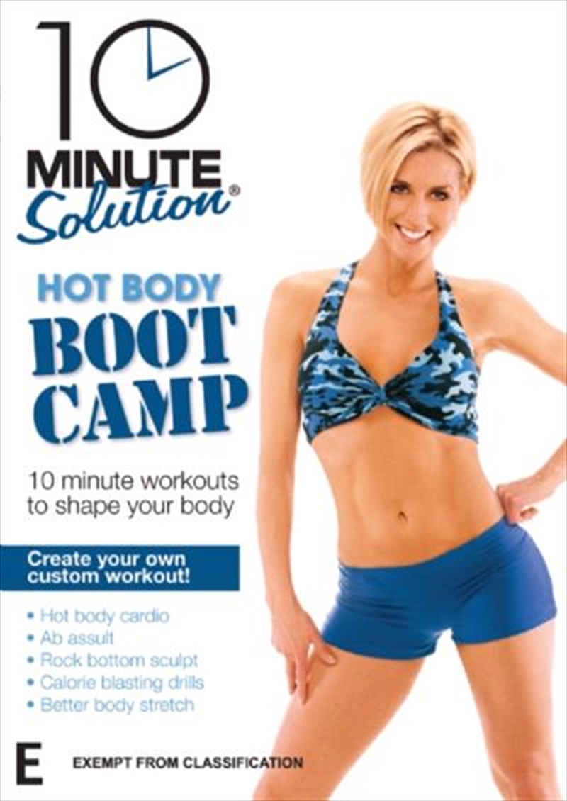 10 Minute Solution: Hot Body Boot Camp/Product Detail/Health & Fitness