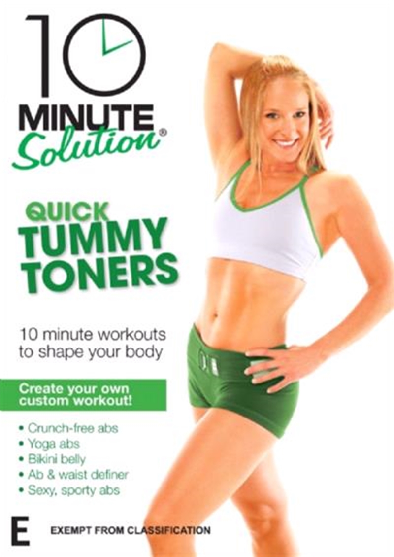 10 Minute Solution: Quick Tummy Toners/Product Detail/Health & Fitness