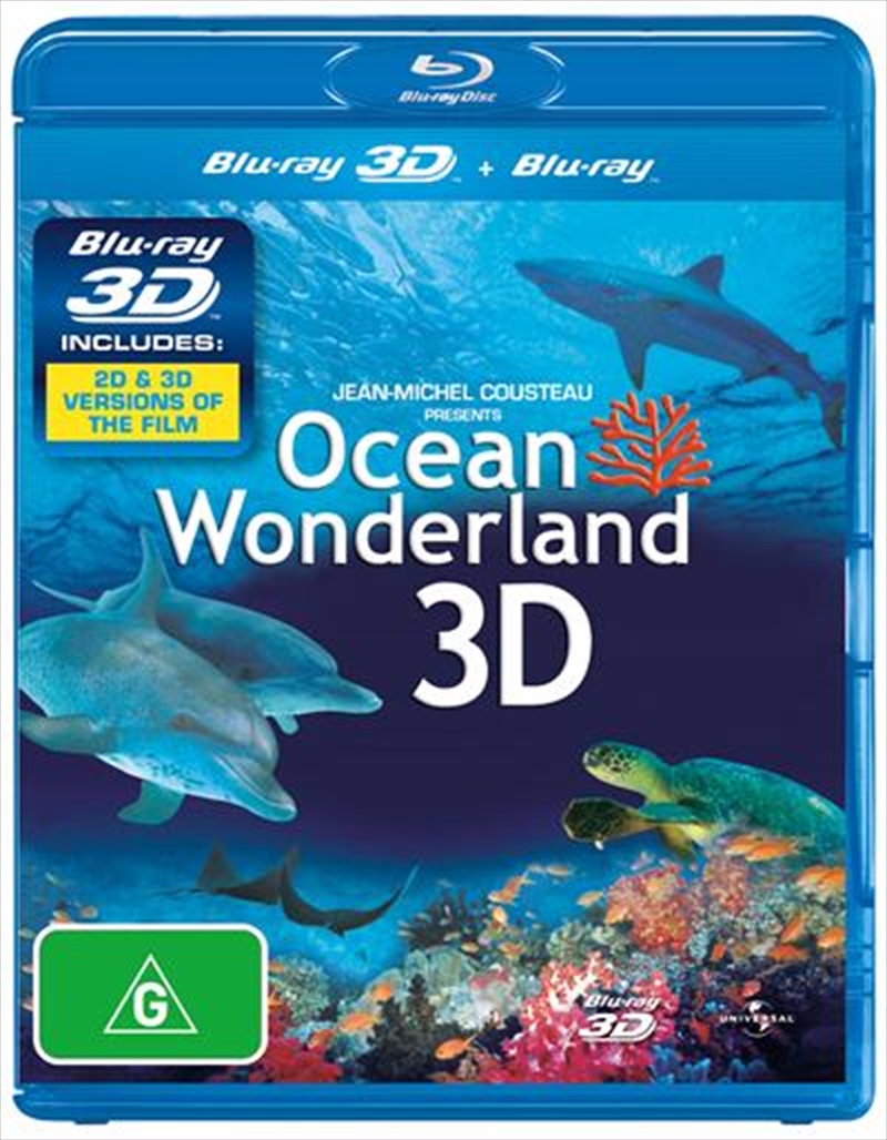 Ocean Wonderland  3D + 2D Blu-ray Combo/Product Detail/Documentary