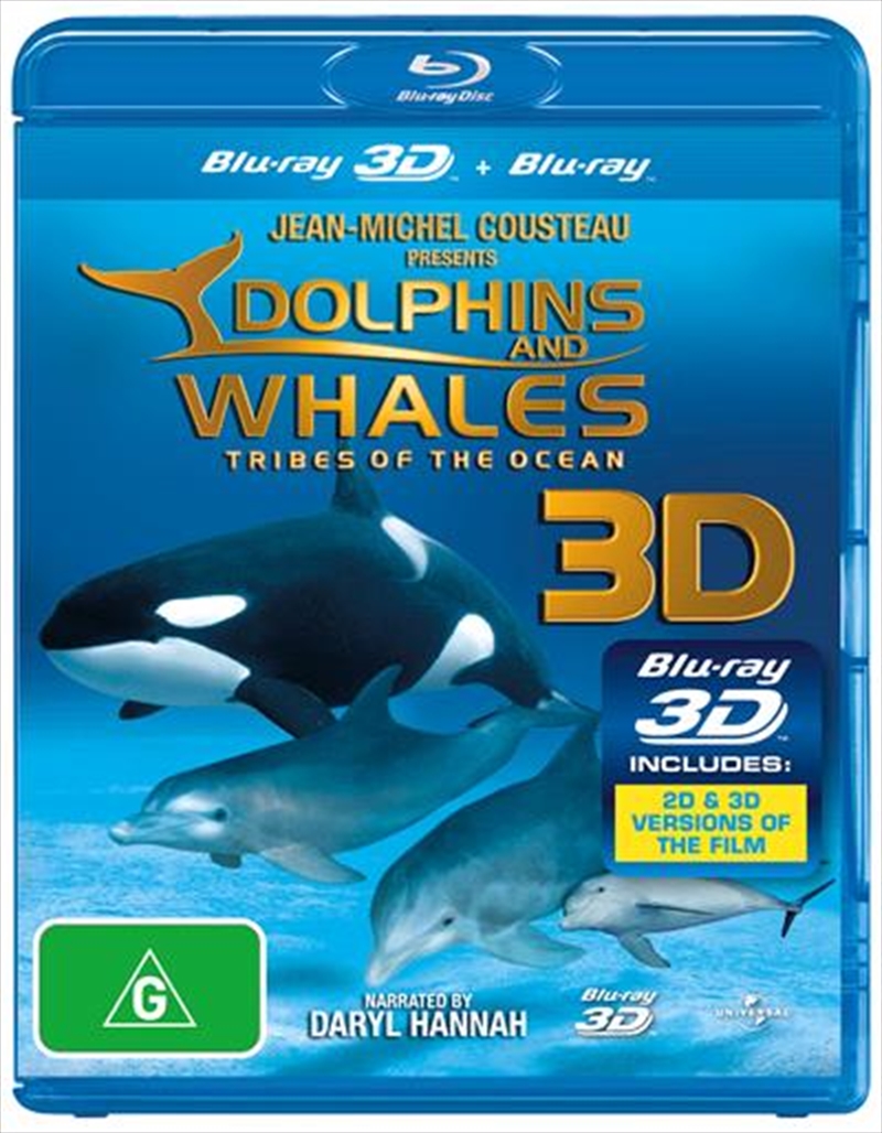 Dolphins And Whales - Tribes Of The Ocean  3D + 2D Blu-ray Combo/Product Detail/Documentary