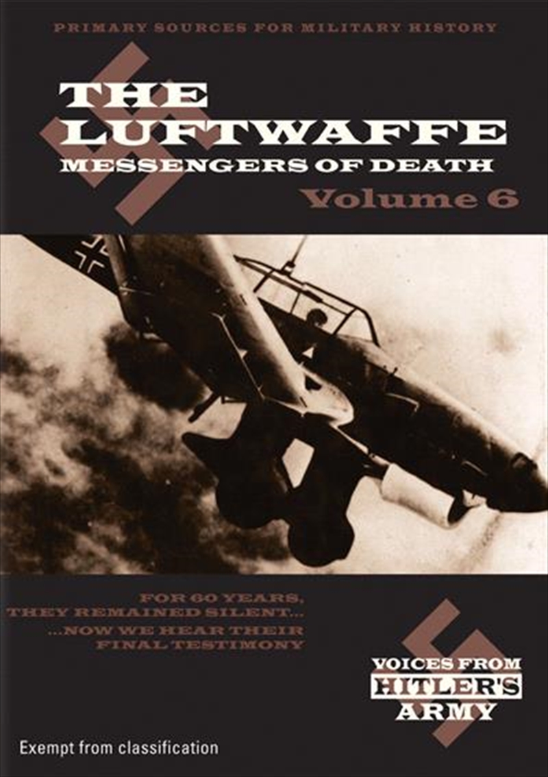 Voices From Hitler's Army: The Luftwaffe: Messengers of Death/Product Detail/History