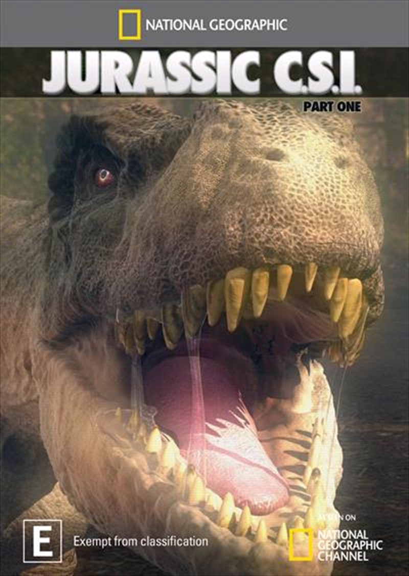 National Geographic: Jurassic CSI: Part 1/Product Detail/Documentary