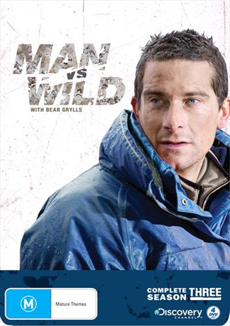 Man Vs Wild - Season 3 - Limited Edition  Steelbook - Plus Belly Band/Product Detail/Discovery Channel