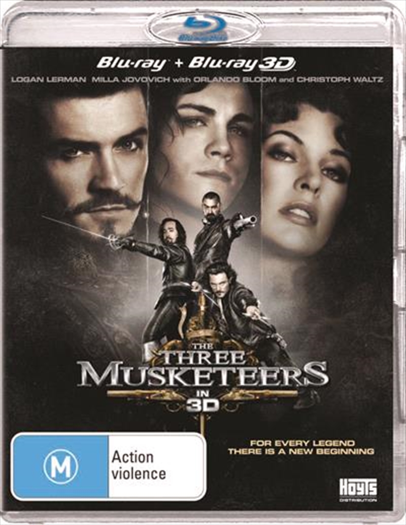 Three Musketeers  3D Blu-ray, The/Product Detail/Action