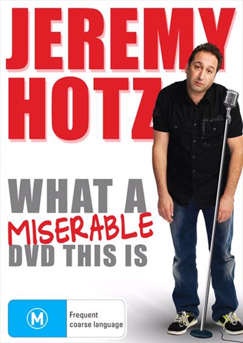 Jeremy Hotz: What A Miserable Dvd This Is/Product Detail/Standup Comedy