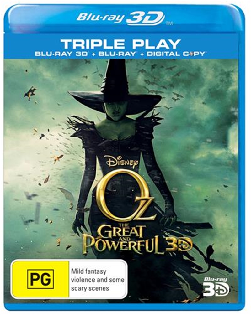 Oz - The Great And Powerful  3D + 2D Blu-ray + Digital Copy/Product Detail/Movies on DVD, Blu-ray & 4K