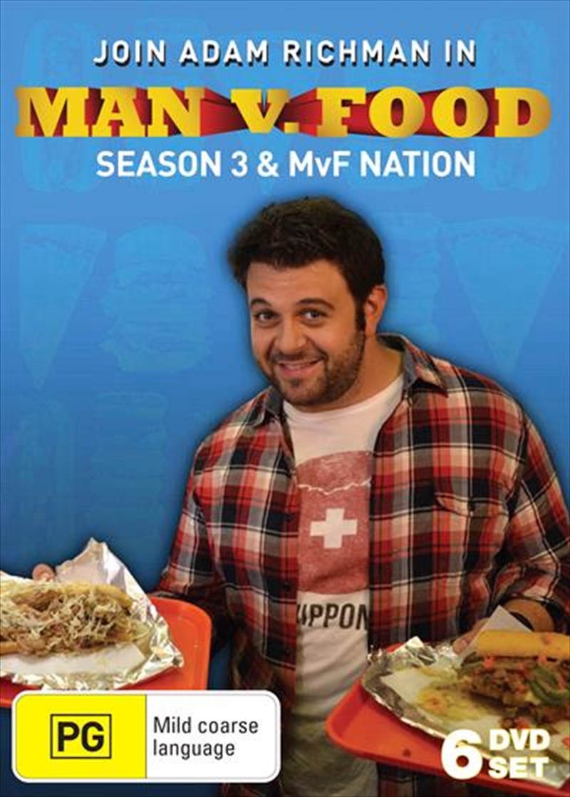 Man Vs Food: Season 3 (Inc. Man V. Food Nation Collection)/Product Detail/Reality/Lifestyle