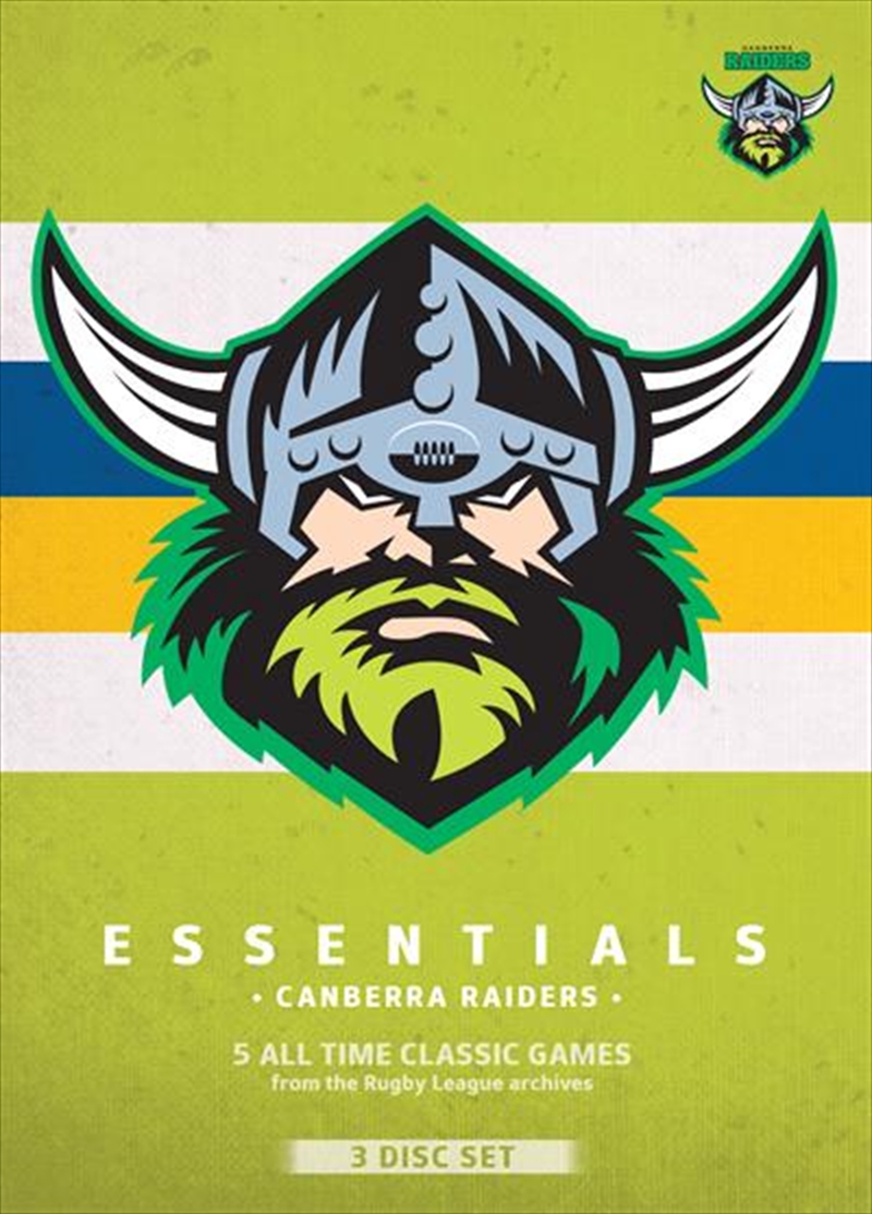 NRL: Essentials: Canberra Raiders/Product Detail/Sport