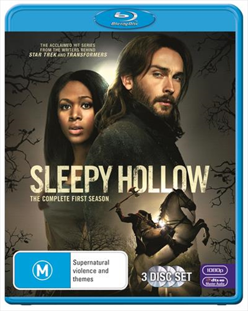 Sleepy Hollow Blu-ray - 1999 Tim Burton Film - Paramount - R-Rated Fantasy Horror