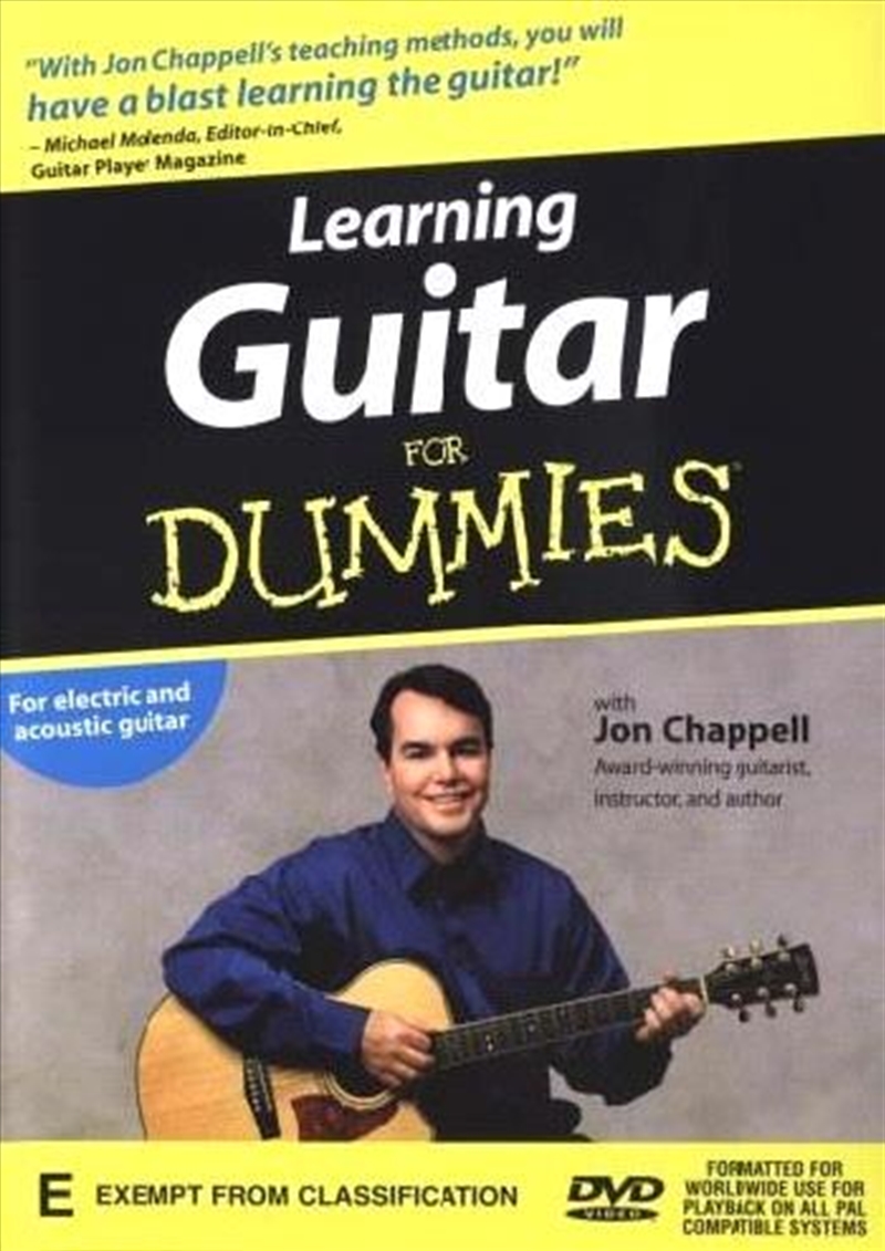 Learning Guitar For Dummies/Product Detail/Education