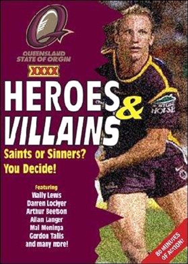 Heroes and Villains of Queensland State of Origin/Product Detail/Sport