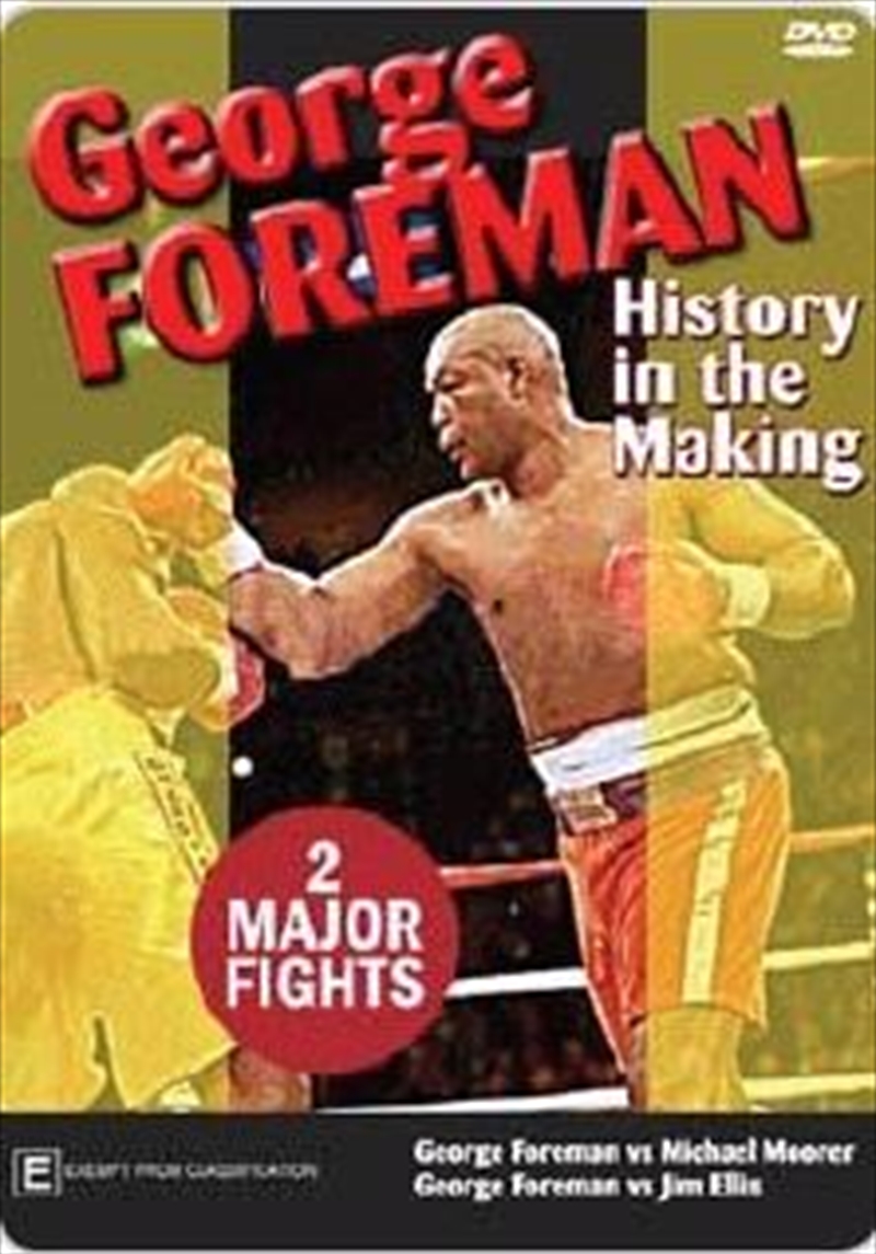 George Foreman - History In The Making/Product Detail/Sport