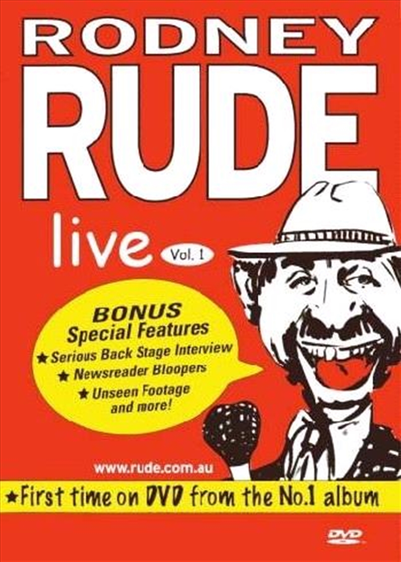 Rodney Rude Vol 1: Rude Rude Rodney Rude/Product Detail/Standup Comedy
