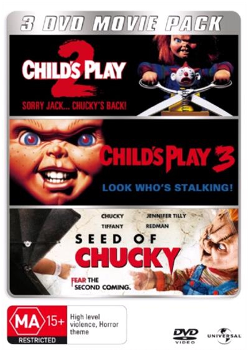 Seed of Chucky / Child's Play 2 / Child's Play 3/Product Detail/Horror