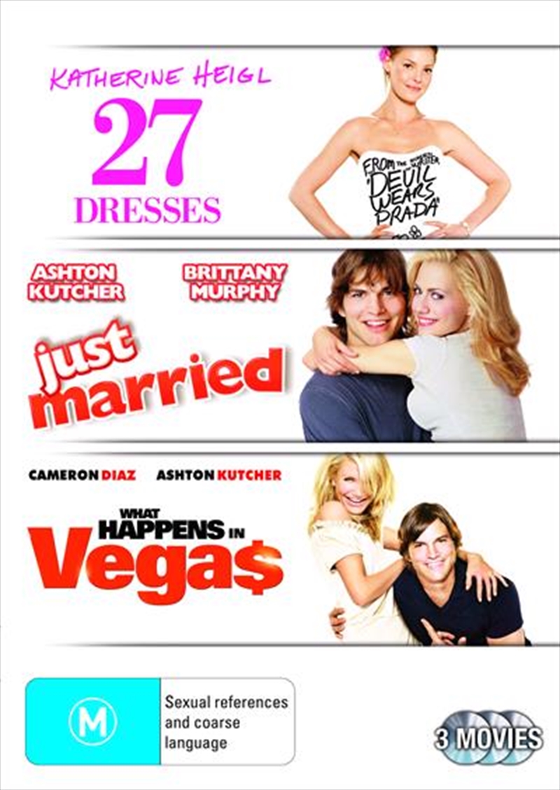 Wedding Triple Pack - 27 Dresses / Just Married / What Happens In Vegas/Product Detail/Comedy