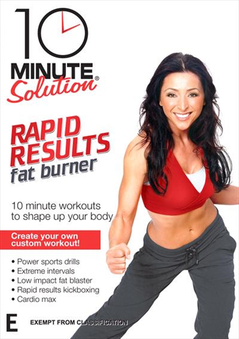 10 Minute Solution: Rapid Results Fat Burner/Product Detail/Health & Fitness