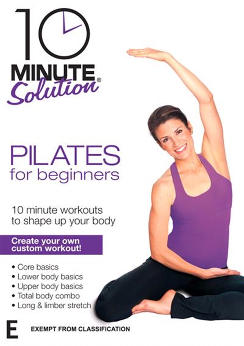 10 Minute Solution: Pilates For Beginners | DVD