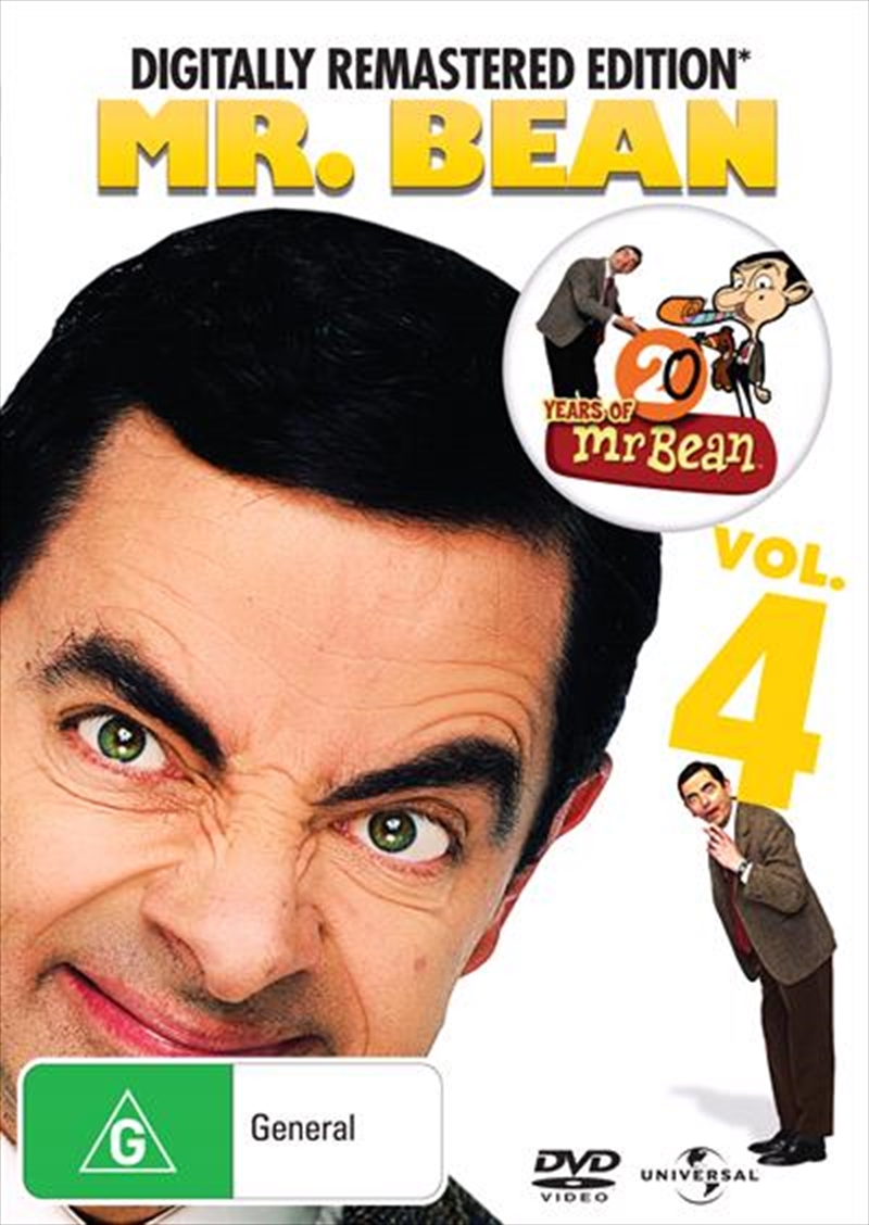Buy Mr. Bean Vol 4 Digitally Remastered Edition on DVD On Sale Now