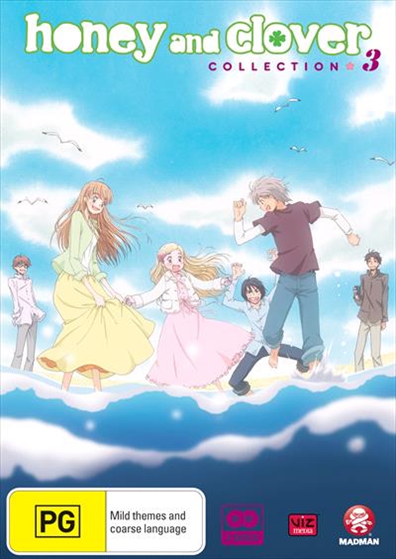 Buy Honey And Clover Collection 3 on DVD Sanity