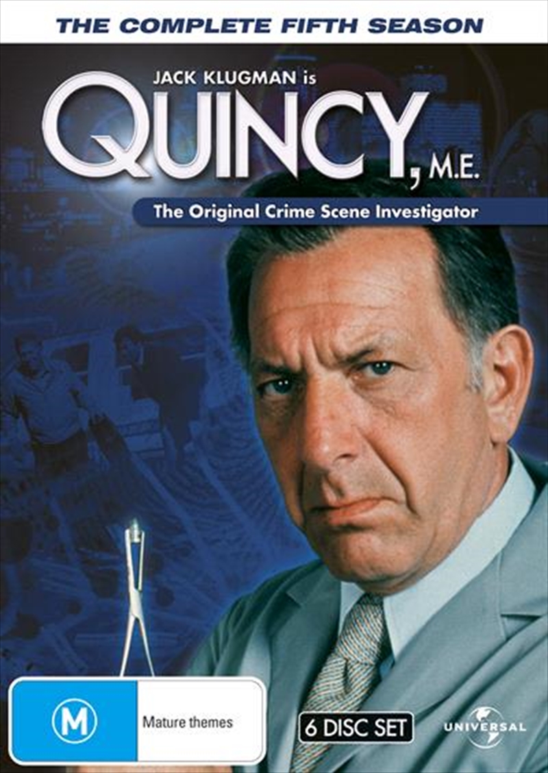 Quincy M.E. - Season 5/Product Detail/Drama