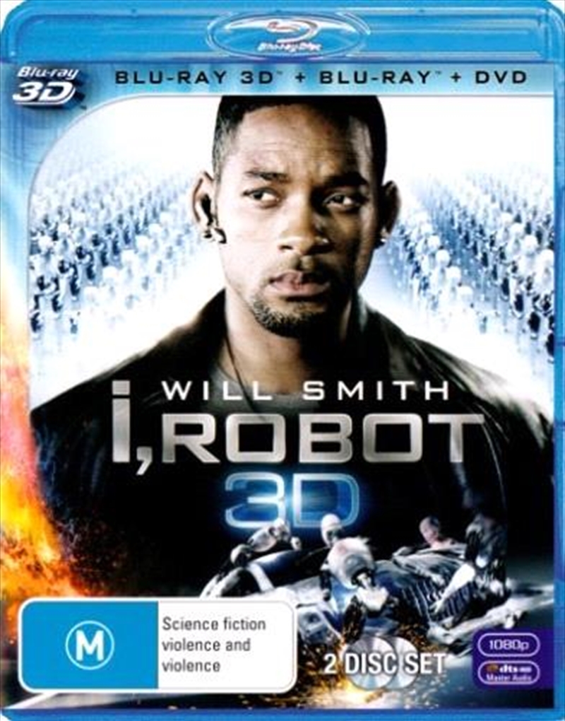 I, Robot  3D Blu-ray + 2D Blu-ray + DVD/Product Detail/Sci-Fi